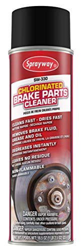 Sprayway Chlorinated Brake Parts Cleaner, 18.5 oz