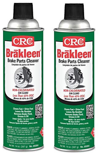 CRC Brakleen Non-Chlorinated Brake Parts Cleaner - 2 Pack