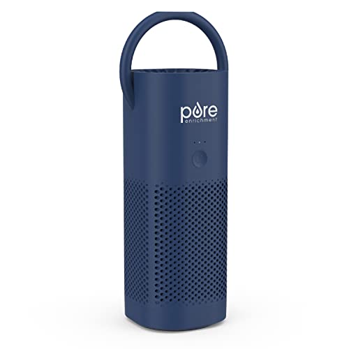 PureZone Mini Portable Air Purifier with True HEPA Filter