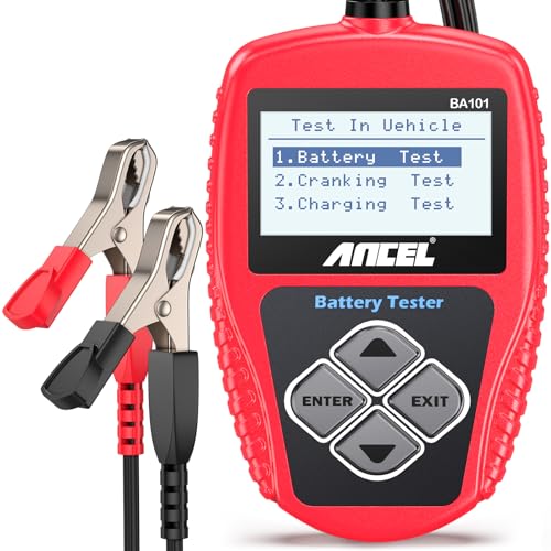 ANCEL BA101 12V Car Battery and Alternator Tester