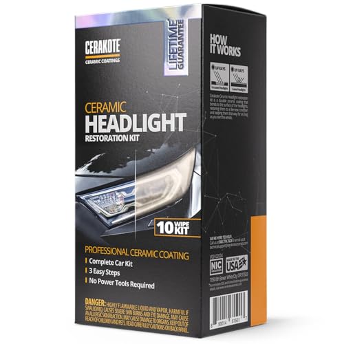 Cerakote Ceramic Headlight Restoration Kit