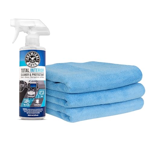 Chemical Guys Total Interior Cleaner & Protectant with Microfiber Towels