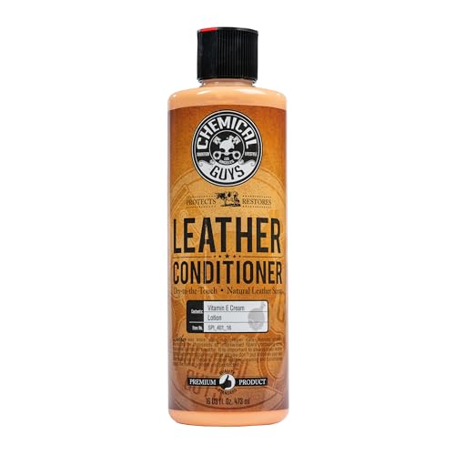 Leather Conditioner for Natural, Synthetic, and Faux Leather ,  16 fl oz