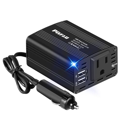 150W Car Power Inverter with Dual USB Charger