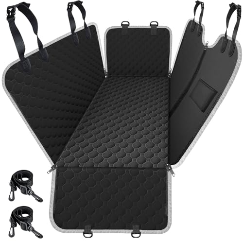 Mancro Waterproof Heavy Duty Dog Car Seat Cover Hammock