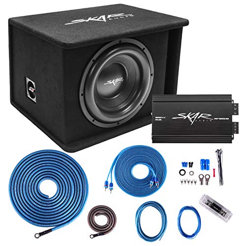 Skar Audio 12" SDR Series Subwoofer Bass Package with Amplifier