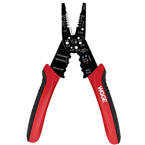 8-Inch Professional Wire Stripper and Crimping Tool