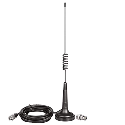 27MHz CB Radio Magnetic Base Antenna with PL259 & BNC Connectors
