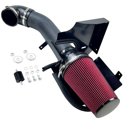 LLANNDER 4" Cold Air Intake System with Heat Shield for GMC, Chevy, Cadillac V8 Engines
