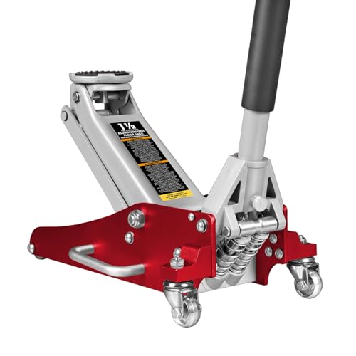 Torin Hydraulic Low Profile Racing Floor Jack - 1.5 Ton Capacity