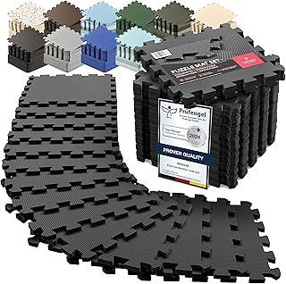 bemaax Gym Mats Set, 18 pcs, 12.6"x12.6", 18sqft