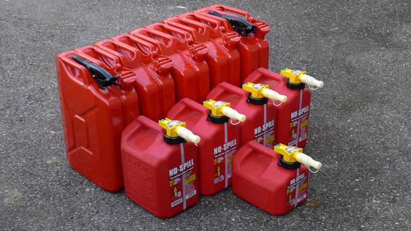 gas cans