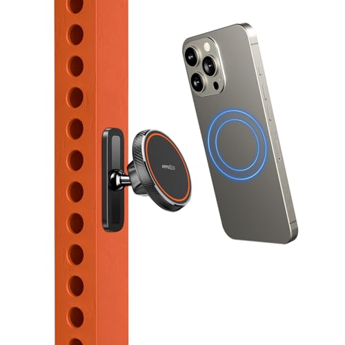 Magnetic Phone Holder with Strong Alloy Base and 360 Adjustable Joint