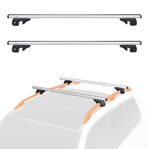 Amazon Basics 52-Inch Cross Rail Roof Rack ,  Set of 2