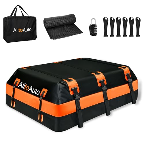 Waterproof 21 Cubic Feet Car Rooftop Cargo Carrier Bag