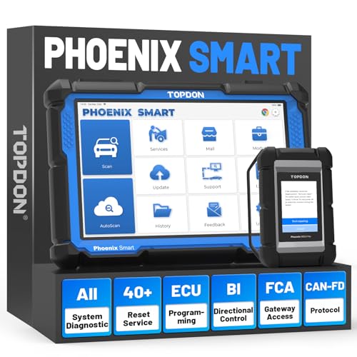 TOPDON Phoenix Smart OBD2 Vehicle Diagnostic Scanner