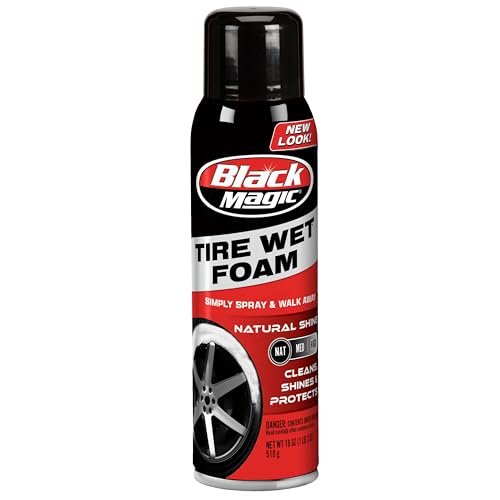 Black Magic Tire Wet Foam Spray
