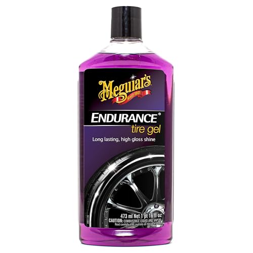 Meguiar's Endurance Tire Gel ,  Long-Lasting Glossy Tire Shine
