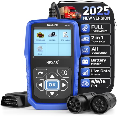 NEXAS NL102 Heavy Duty Truck and Diesel Vehicle Scanner