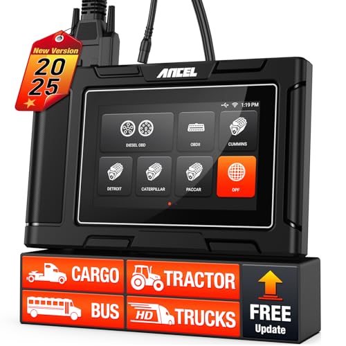 ANCEL HD3400 Heavy Duty Truck Diagnostic Scanner