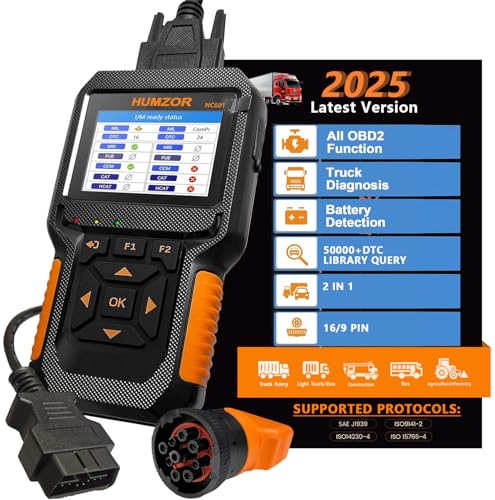 Heavy Duty Diesel Truck Full System Diagnostic Scanner