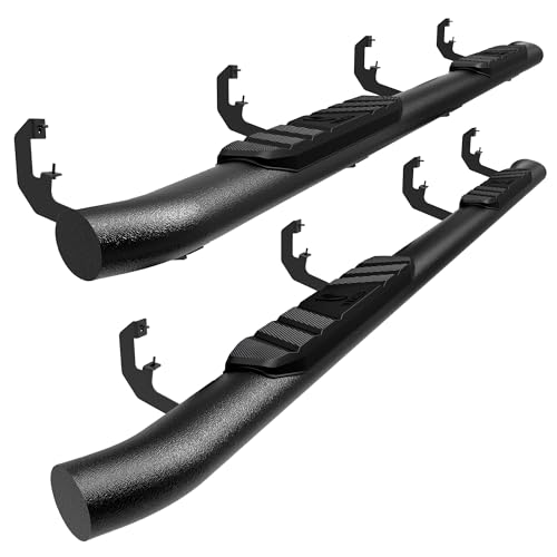 Tyger Auto 3.5" Oval Tube Running Boards for Chevy Silverado & GMC Sierra Crew Cab