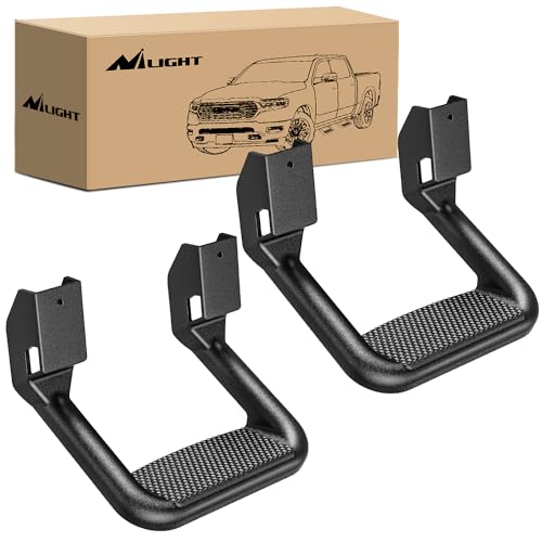 Universal Slip-Resistant Aluminum Side Steps for Trucks and SUVs