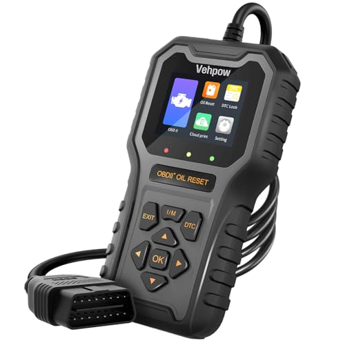 Vehpow OBD2 Scanner with 2.8'' Color Screen