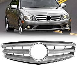 Bumper Grille for Mercedes W204 (Chrome)